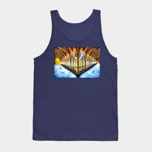 Lincoln Cathedral Cloisters In Colour Tank Top